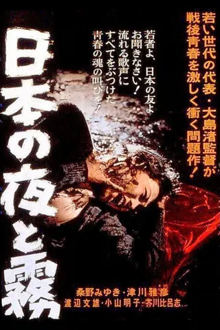 Japonya'da Gece ve Sis afişi