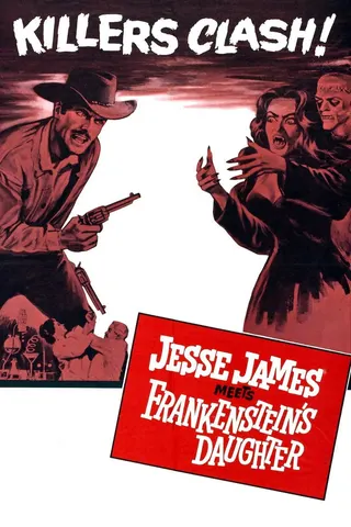 Görsel: TMDB Jesse James Meets Frankenstein's Daughter afişi