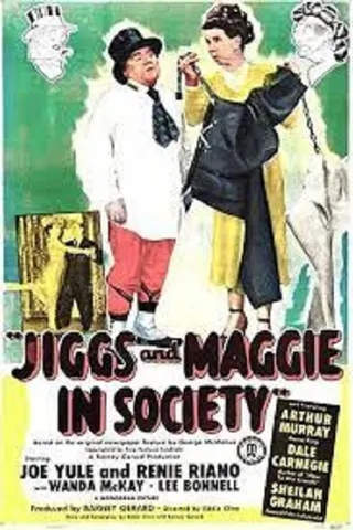 Görsel: TMDB Jiggs and Maggie in Society afişi