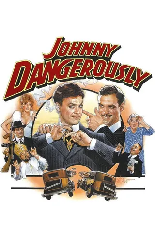 Görsel: TMDB Johnny Dangerously afişi