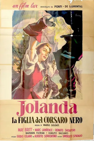 Görsel: TMDB Jolanda, the Daughter of the Black Corsair afişi