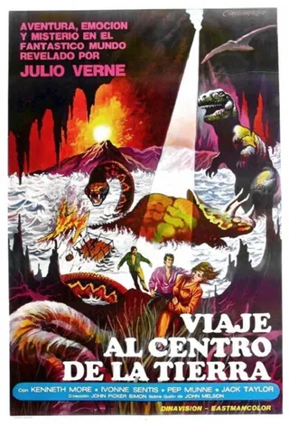 Görsel: TMDB Journey to the Centre of the Earth afişi