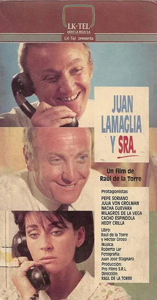 Juan Lamaglia y señora afişi