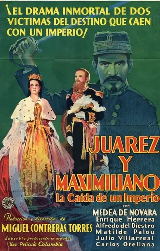 Görsel: TMDB Juárez y Maximiliano afişi