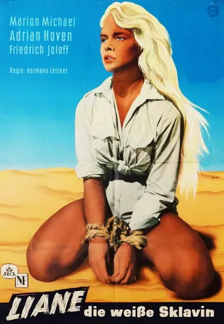 Görsel: TMDB Jungle Girl and the Slaver afişi