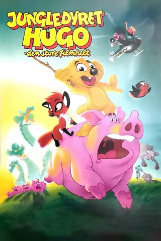 Görsel: TMDB Jungledyret Hugo – den store filmhelt afişi