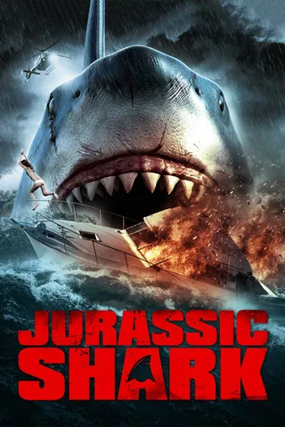 Görsel: TMDB Jurassic Shark afişi