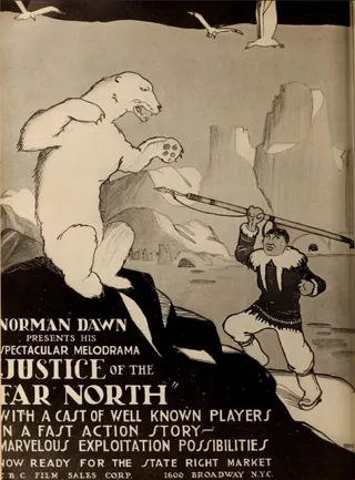 Görsel: Columbia Pictures / Kamu malı Justice of the Far North afişi
