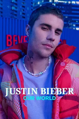 Görsel: TMDB Justin Bieber: Our World afişi