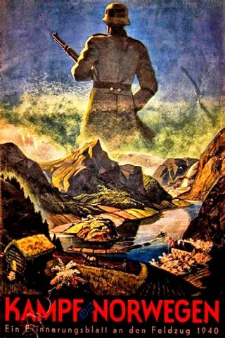 Kampf um Norwegen – Feldzug 1940 afişi