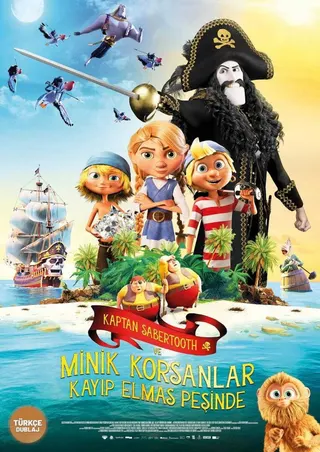 Görsel: TMDB Kaptan Sabertooth ve Minik Korsanlar Kayıp Elmas Peşinde afişi