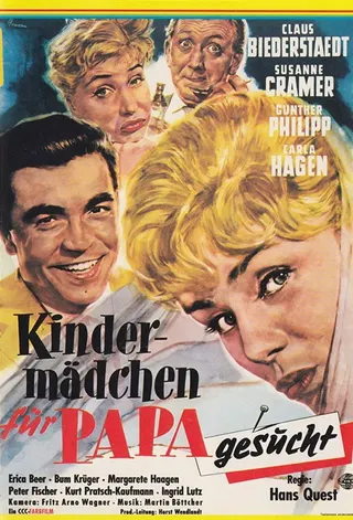 Kindermädchen für Papa gesucht afişi
