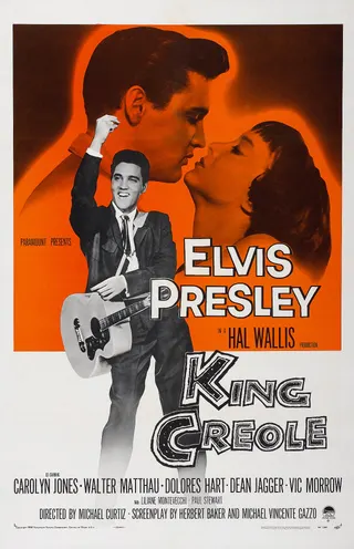 Görsel: Paramount Pictures (corporate author) / Kamu malı King Creole afişi