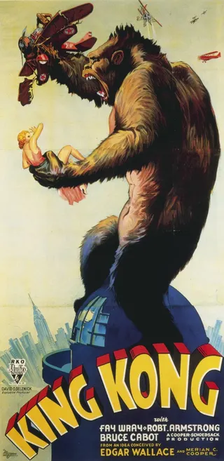 Görsel: Unknown authorUnknown author / Kamu malı King Kong afişi