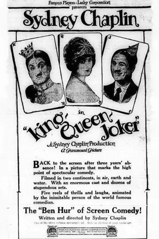 Görsel: TMDB King, Queen, Joker afişi