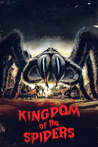 Görsel: TMDB Kingdom of the Spiders afişi