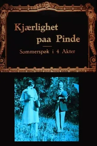 Kjærlighet paa pinde afişi