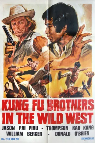 Görsel: TMDB Kung Fu Brothers in the Wild West afişi