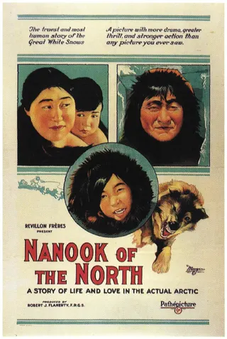 Görsel: Robert J. Flannery / Pathe Pictures / Kamu malı Kuzeyli Nanook afişi