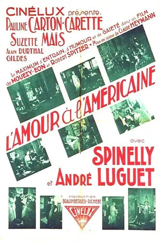 L'Amour à l'américaine afişi
