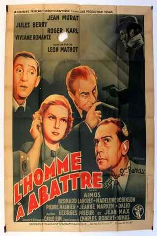 Görsel: TMDB L'homme à abattre afişi
