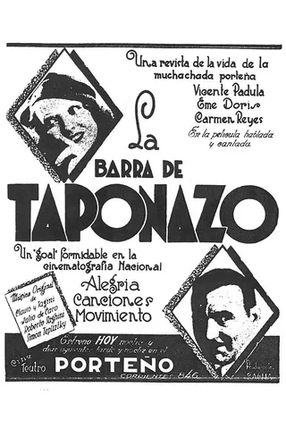 La barra de Taponazo afişi