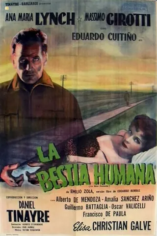 La Bestia humana afişi