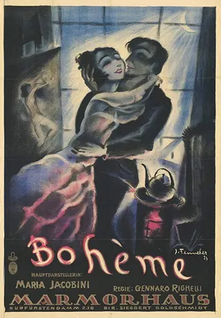 La Boheme afişi