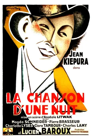 La chanson d'une nuit afişi