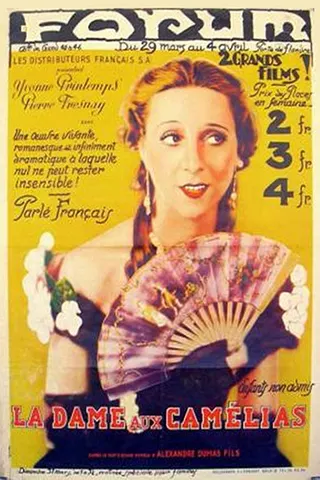Görsel: TMDB La Dame aux Camélias afişi