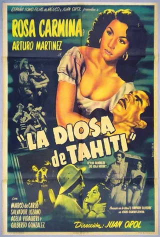 Görsel: TMDB La diosa de Tahití afişi
