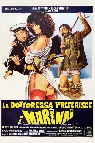 La dottoressa preferisce i marinai afişi