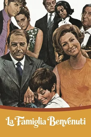 La famiglia Benvenuti afişi