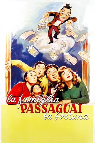 Görsel: TMDB La Famiglia Passaguai fa fortuna afişi