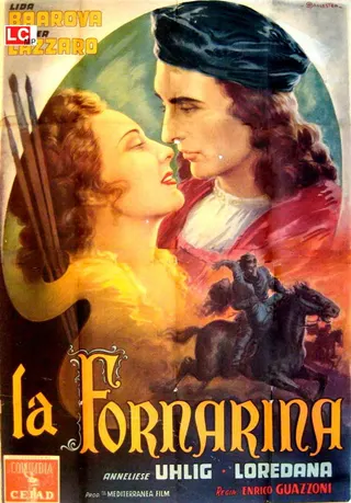 La Fornarina afişi