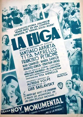 La fuga afişi