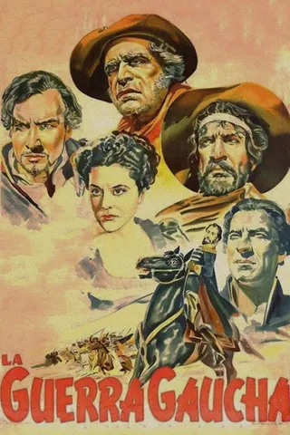 La guerra gaucha afişi