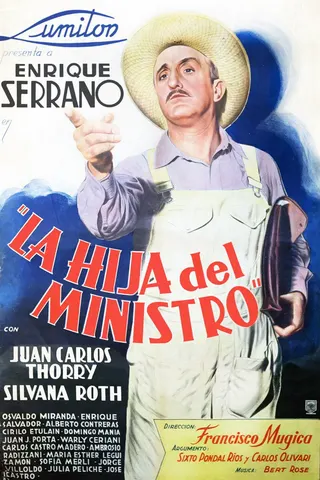 La hija del ministro afişi