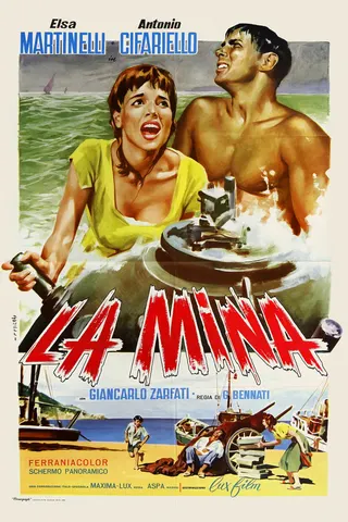 La mina afişi