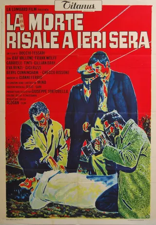 Görsel: TMDB La morte risale a ieri sera afişi
