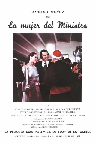 La mujer del ministro afişi