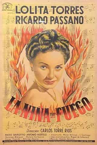 Görsel: TMDB La Niña de fuego afişi