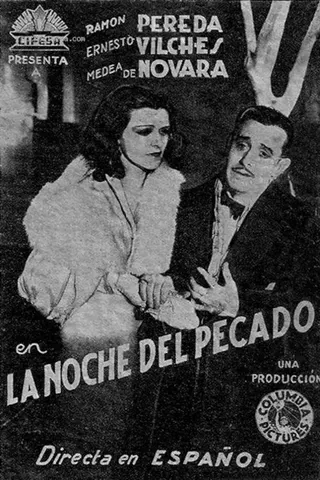La noche del pecado afişi