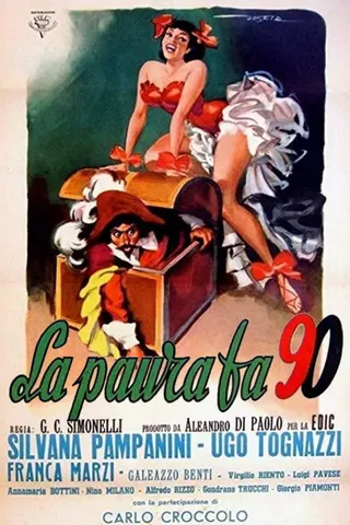 La Paura fa 90 afişi