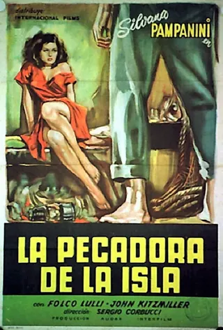 La Peccatrice dell'isola afişi