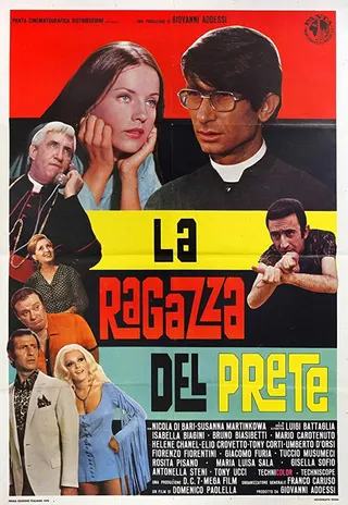 La ragazza del prete afişi