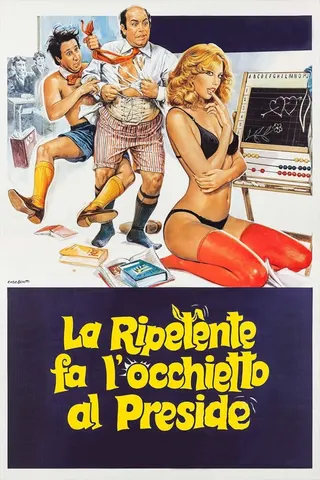 La ripetente fa l'occhietto al preside afişi