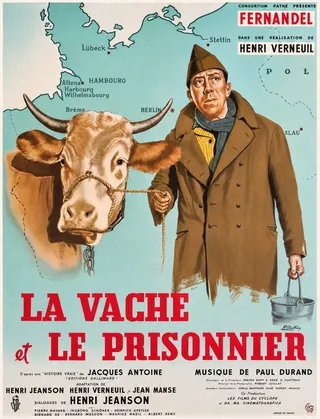 La Vache et le Prisonnier afişi