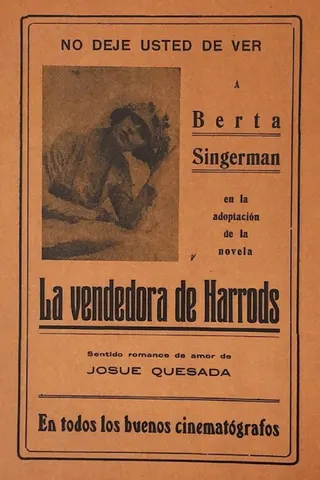 La vendedora de Harrods afişi