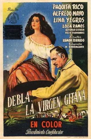 Görsel: TMDB La Virgen gitana afişi